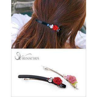 Flower Bar Hair Pin
