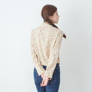 Floral Shirt 22 - Almond - One Size