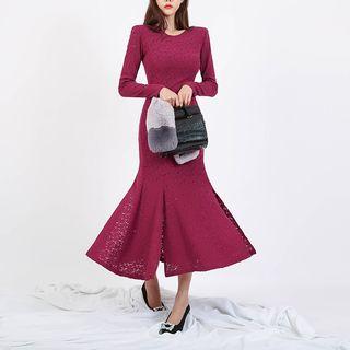 Full Lace Maxi Mermaid Dress