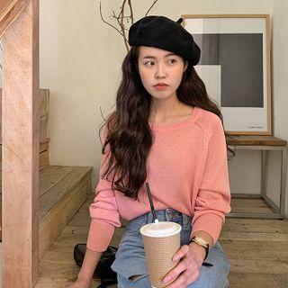 Raglan-sleeve Summer Sweater