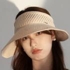Eyelet Knit Sun Hat