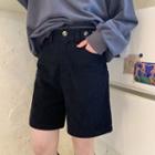 Straight-cut Corduroy Shorts