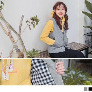 Reversible Check Vest