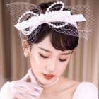 Wedding Bow Headband White - One Size