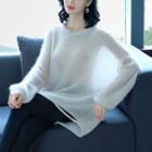 Cut-out Long Sweater
