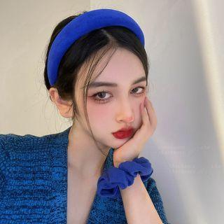 Faux Suede Face Wash Headband