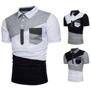 Short-sleeve Pocketed Polo Shirt
