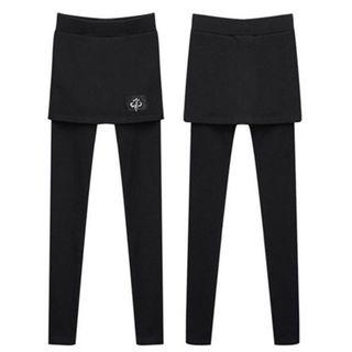 Legging Inset Fitted Skirt