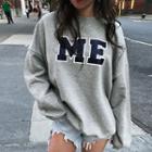 Me Printed Loose-fit Sweatshirt