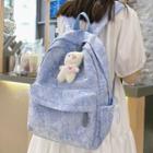 Tie-dyed Backpack / Bear Charm / Set