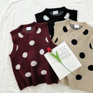 Dot Knit Vest