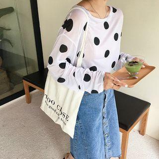 Dotted Long Sleeve T-shirt