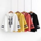 Rabbit Hooded Long-sleeve T-shirt