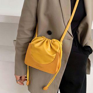 Mini Lettering Bucket Bag