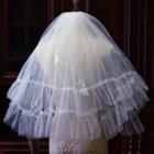 Wedding Layered Veil White - One Size