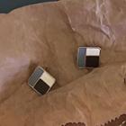 Colour Block Square Earring C11a - Earrings - 1 Pair - One Size