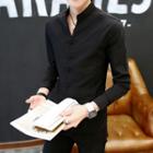 Long-sleeve Plain Shirt (various Designs)
