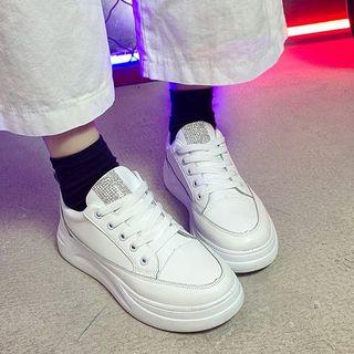 Rhinestone Chunky Sneakers