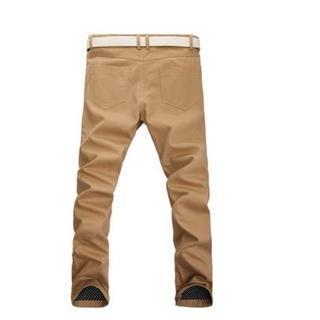 Dotted Cuff Slim-fit Pants