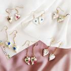 Print Heart Earring