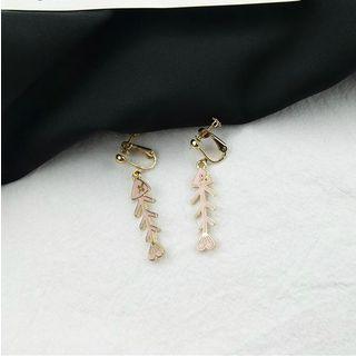 Fish Stone Drop Earring