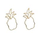 Cutout Pineapple Studs