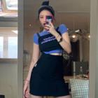 Short-sleeve T-shirt / Sleeveless Top / Mini Skirt