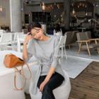 Knot-side Cotton T-shirt