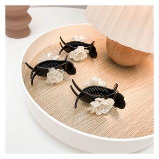 Flower Designs Shark Hair Clip