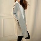 Plain Long Coat With Belt