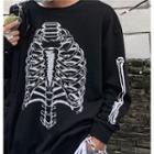Skeleton Long-sleeve Sweatshirt