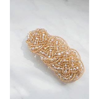 Woven Beads Hair Barrette