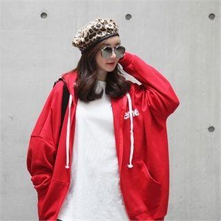 Logo Print Loose-fit Hoodie