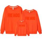 Family Letter Sweatshirt