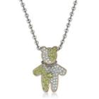 Birthday Kenny Bear Necklace - May (smart) Green - One Size