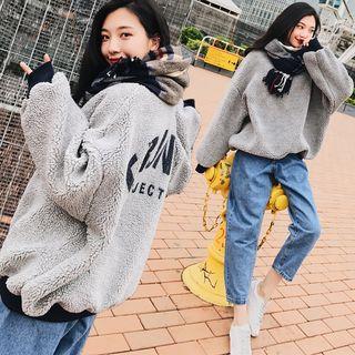 Printed Fleece Top
