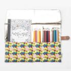Stationery Pouch - Floral Multicolor - One Size