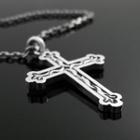 Hand Made Sterling Silver Cross Pendant