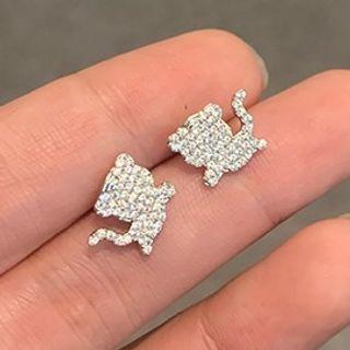 Small Tiger Stud Earring