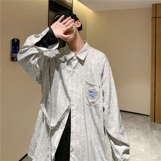 Lettering Strappy Shirt