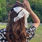 Lace Bow Hair Clip Lace Hair Clip - One Size