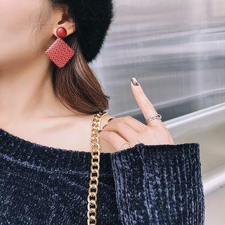 Square-drop Studs