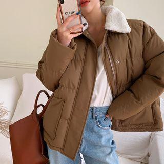 Dumble-collar Padding Jacket