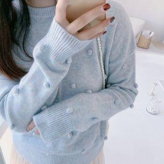 Dotted Embellished Sweater