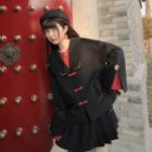 Knot Button Coat