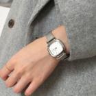 Square Milanese Strap Watch