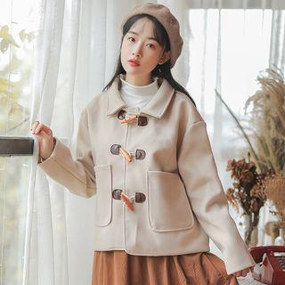 Dual-pocket Duffle Jacket