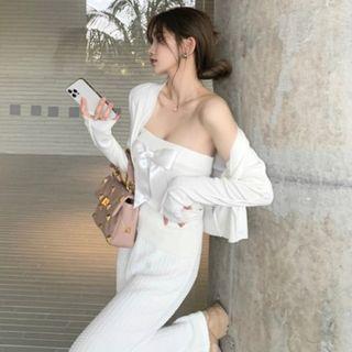 Light Jacket / Tube Top / Pants