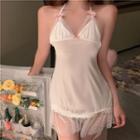 Spaghetti Strap Lace Night Dress