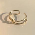 Layered Open Ring 1 Pc - Gold - One Size